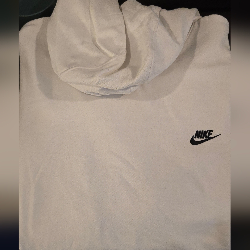 Nike White Hoodie
